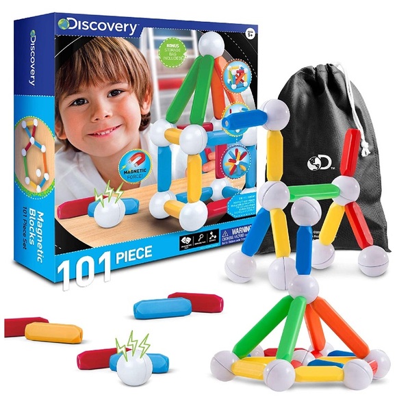 Discovery Other - NIB Discovery Kids Magnetic Tiles Building Blocks
